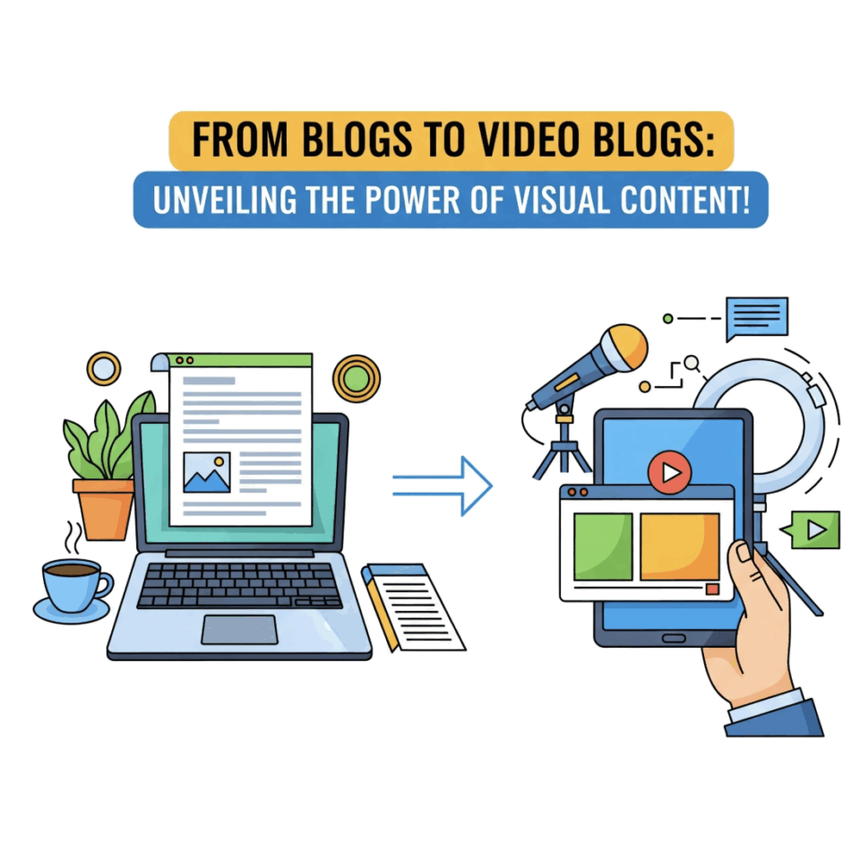 From Blogs to Video Blogs: Unveiling the Power of Visual Content!